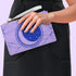 Purple Zodiac Moon Clutch Purse